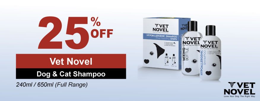 Vet Novel Dog & Cat Shampoo